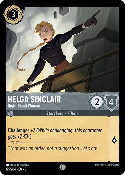 Helga Sinclair - Right-Hand Woman (175/204) [Into the Inklands] | Webway Games