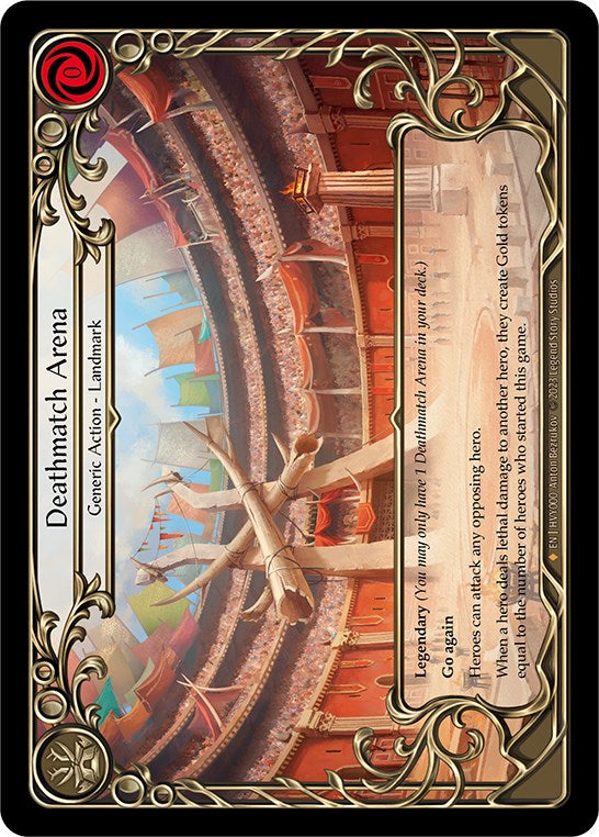 Deathmatch Arena [HVY000] (Heavy Hitters)  Cold Foil | Webway Games