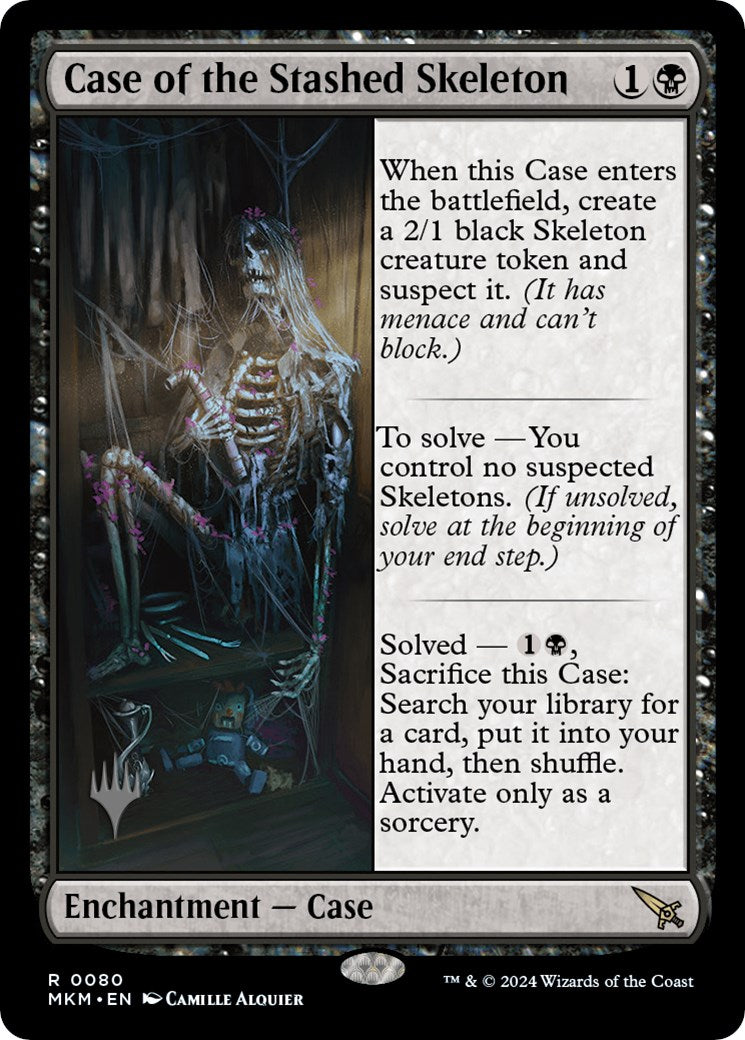 Case of the Stashed Skeleton (Promo Pack) [Murders at Karlov Manor Promos] | Webway Games