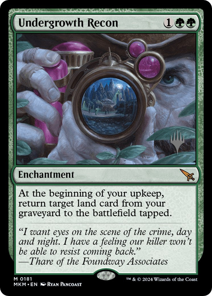 Undergrowth Recon (Promo Pack) [Murders at Karlov Manor Promos] | Webway Games