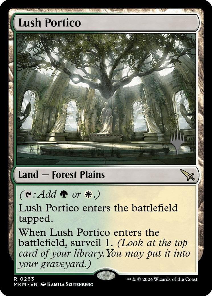 Lush Portico (Promo Pack) [Murders at Karlov Manor Promos] | Webway Games