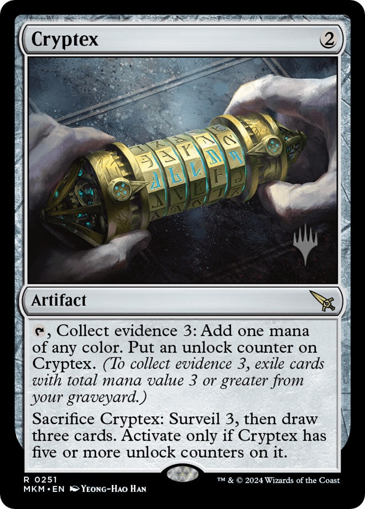 Cryptex (Promo Pack) [Murders at Karlov Manor Promos] | Webway Games