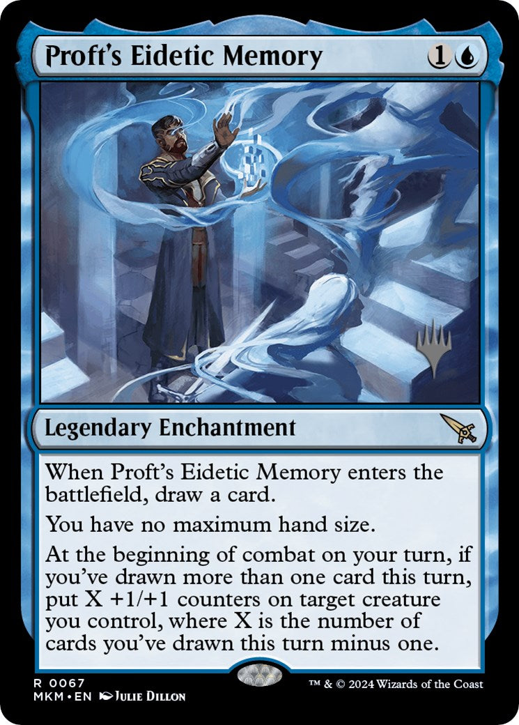 Proft's Eidetic Memory (Promo Pack) [Murders at Karlov Manor Promos] | Webway Games