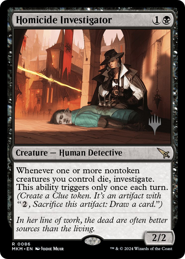 Homicide Investigator (Promo Pack) [Murders at Karlov Manor Promos] | Webway Games
