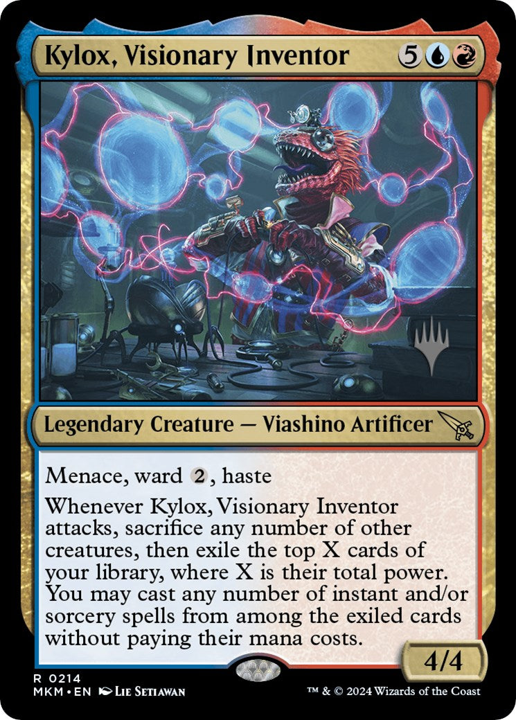 Kylox, Visionary Inventor (Promo Pack) [Murders at Karlov Manor Promos] | Webway Games
