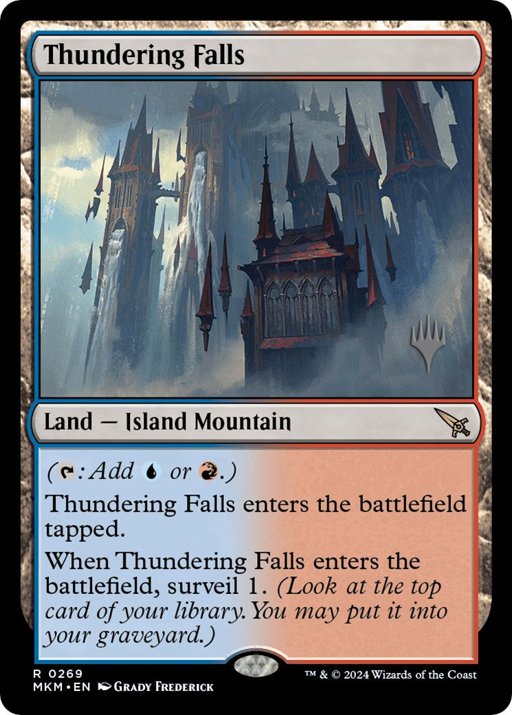 Thundering Falls (Promo Pack) [Murders at Karlov Manor Promos] | Webway Games