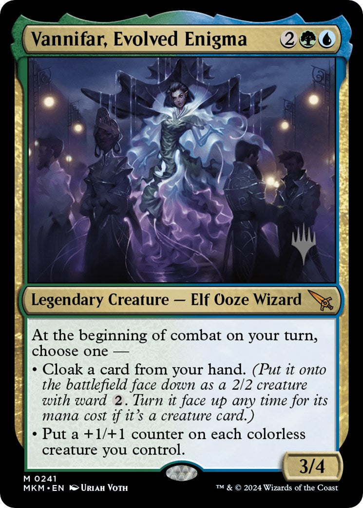 Vannifar, Evolved Enigma (Promo Pack) [Murders at Karlov Manor Promos] | Webway Games