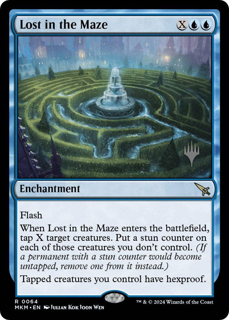 Lost in the Maze (Promo Pack) [Murders at Karlov Manor Promos] | Webway Games