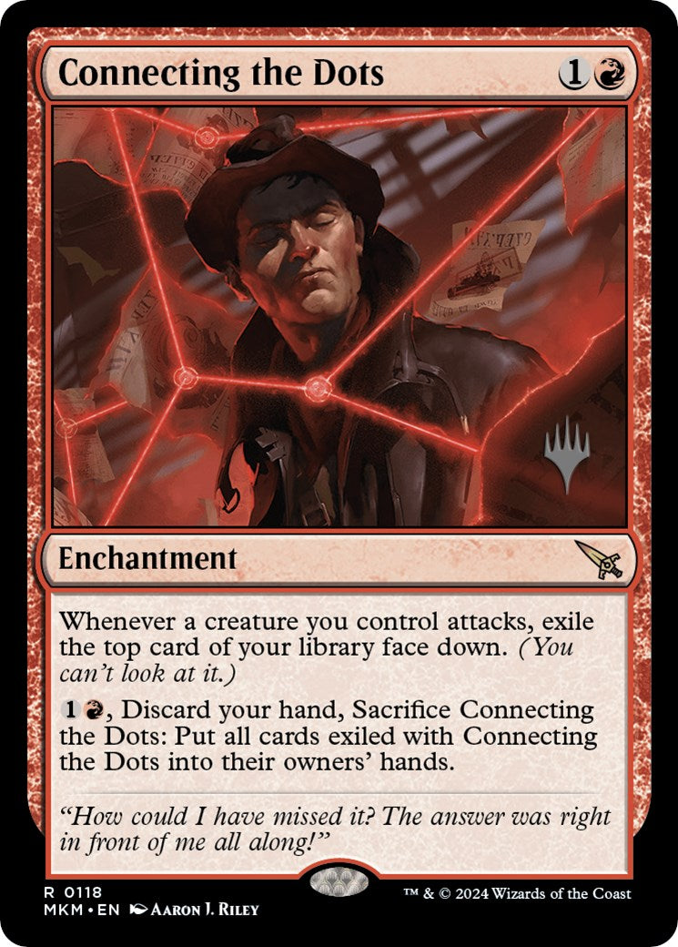 Connecting the Dots (Promo Pack) [Murders at Karlov Manor Promos] | Webway Games
