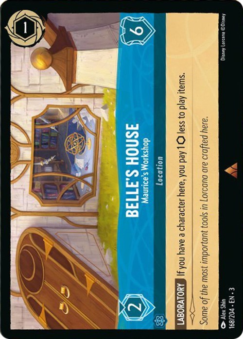 Belle's House - Maurice's Workshop (168/204) [Into the Inklands] | Webway Games