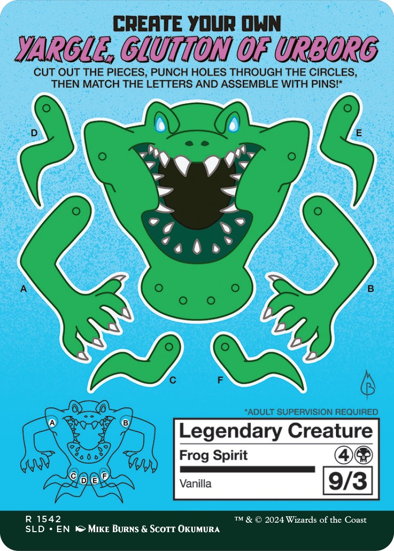 Yargle, Glutton of Urborg [Secret Lair Drop Series] | Webway Games