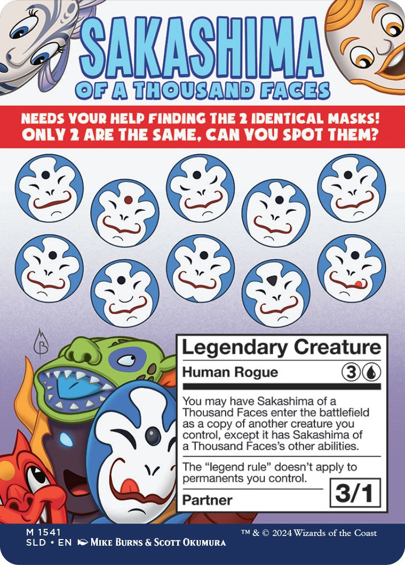 Sakashima of a Thousand Faces [Secret Lair Drop Series] | Webway Games