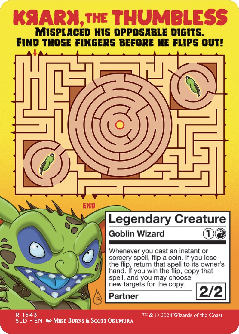 Krark, the Thumbless [Secret Lair Drop Series] | Webway Games