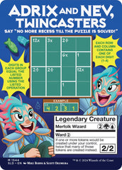 Adrix and Nev, Twincasters [Secret Lair Drop Series] | Webway Games