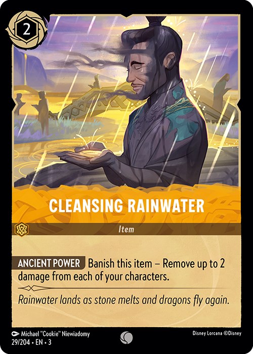 Cleansing Rainwater (29/204) [Into the Inklands] | Webway Games