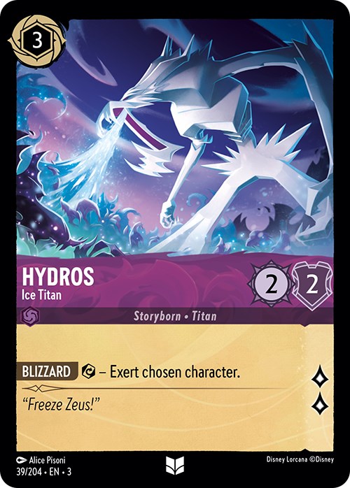 Hydros - Ice Titan (39/204) [Into the Inklands] | Webway Games