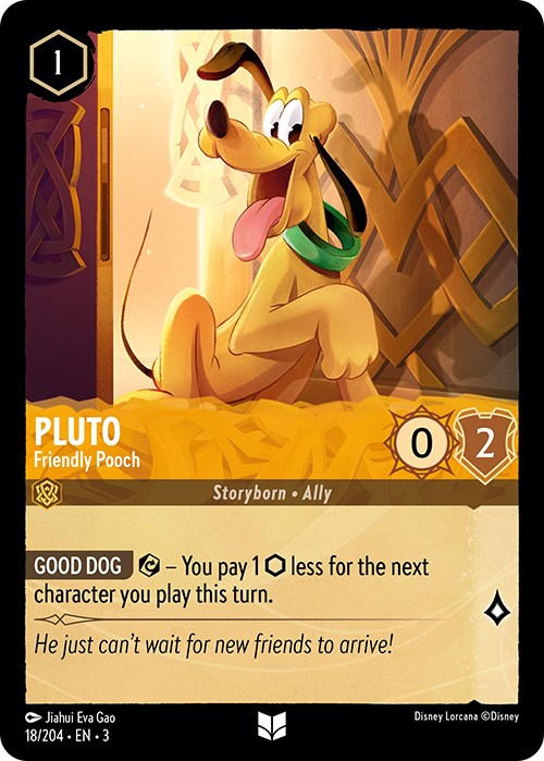 Pluto - Friendly Pooch (18/204) [Into the Inklands] | Webway Games
