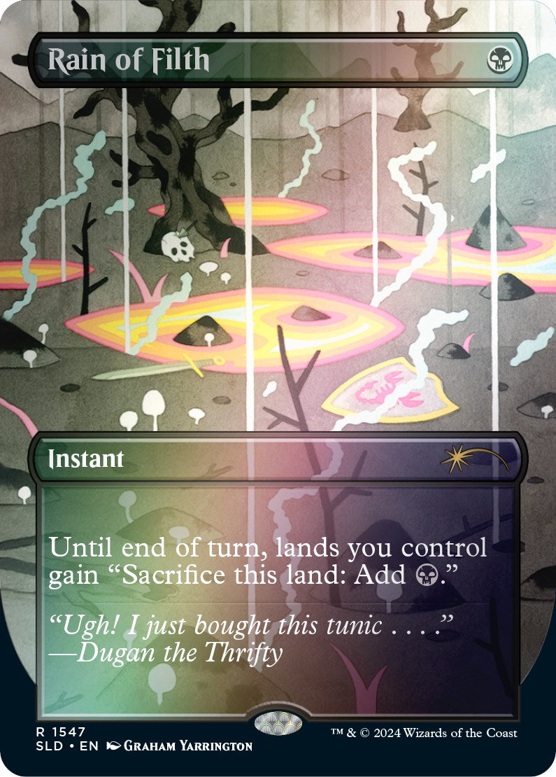 Rain of Filth (Rainbow Foil) [Secret Lair Drop Series] | Webway Games