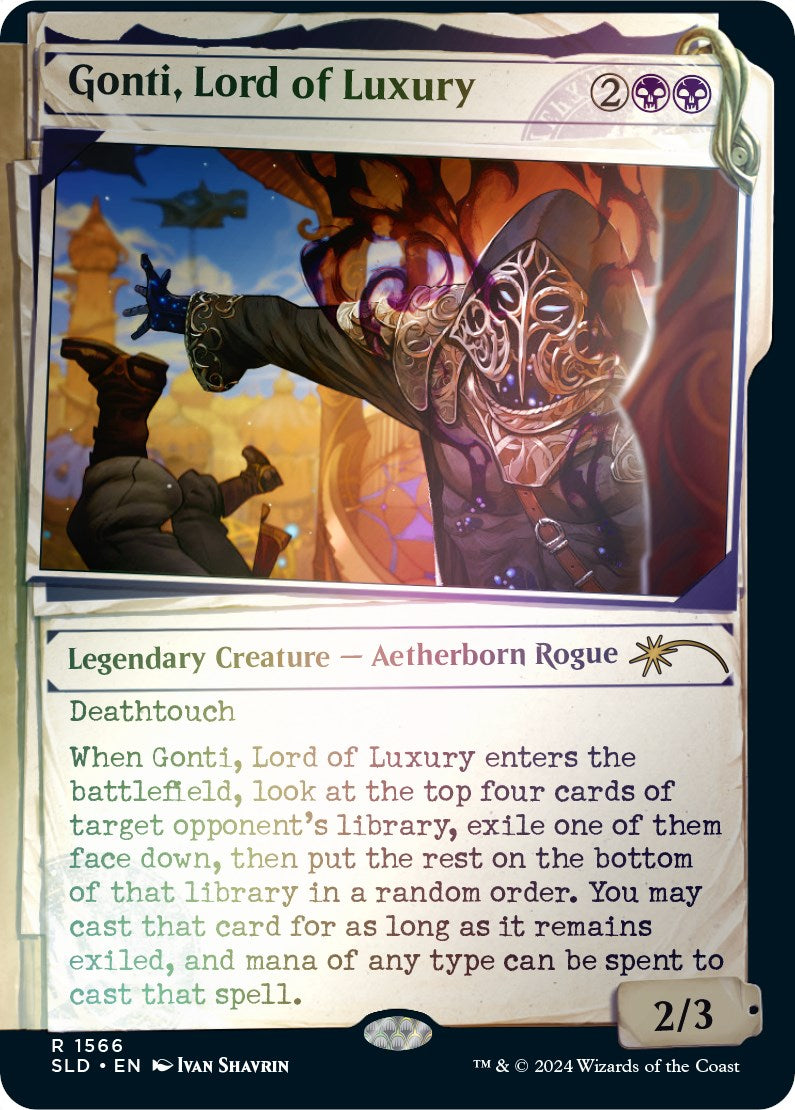 Gonti, Lord of Luxury (Rainbow Foil) [Secret Lair Drop Series] | Webway Games