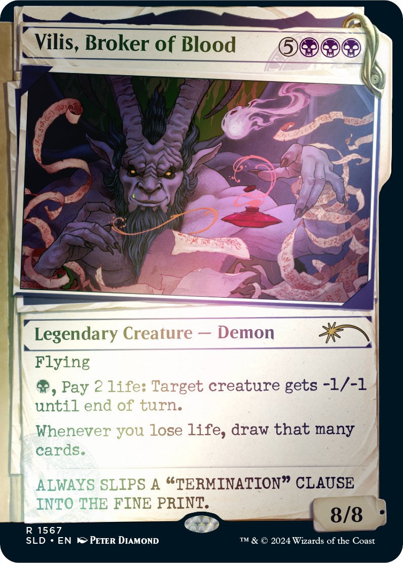 Vilis, Broker of Blood (Rainbow Foil) [Secret Lair Drop Series] | Webway Games