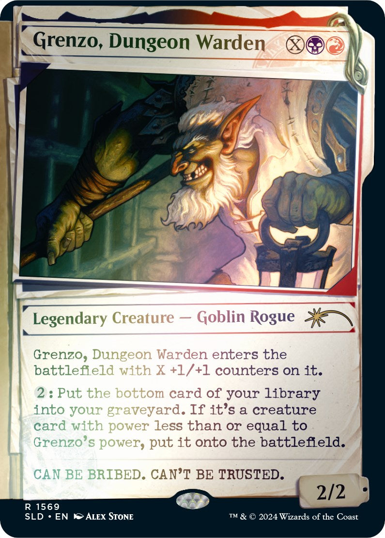 Grenzo, Dungeon Warden (Rainbow Foil) [Secret Lair Drop Series] | Webway Games