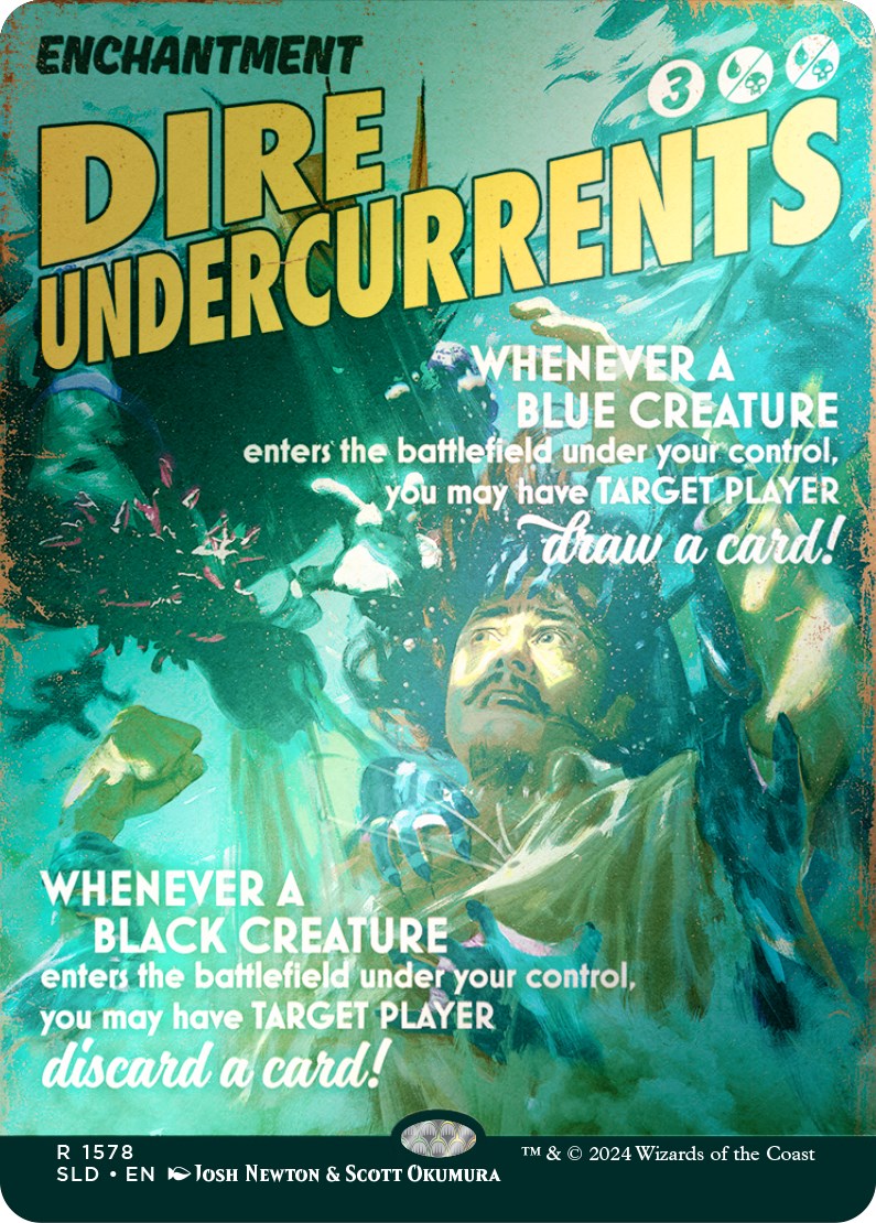 Dire Undercurrents (Rainbow Foil) [Secret Lair Drop Series] | Webway Games