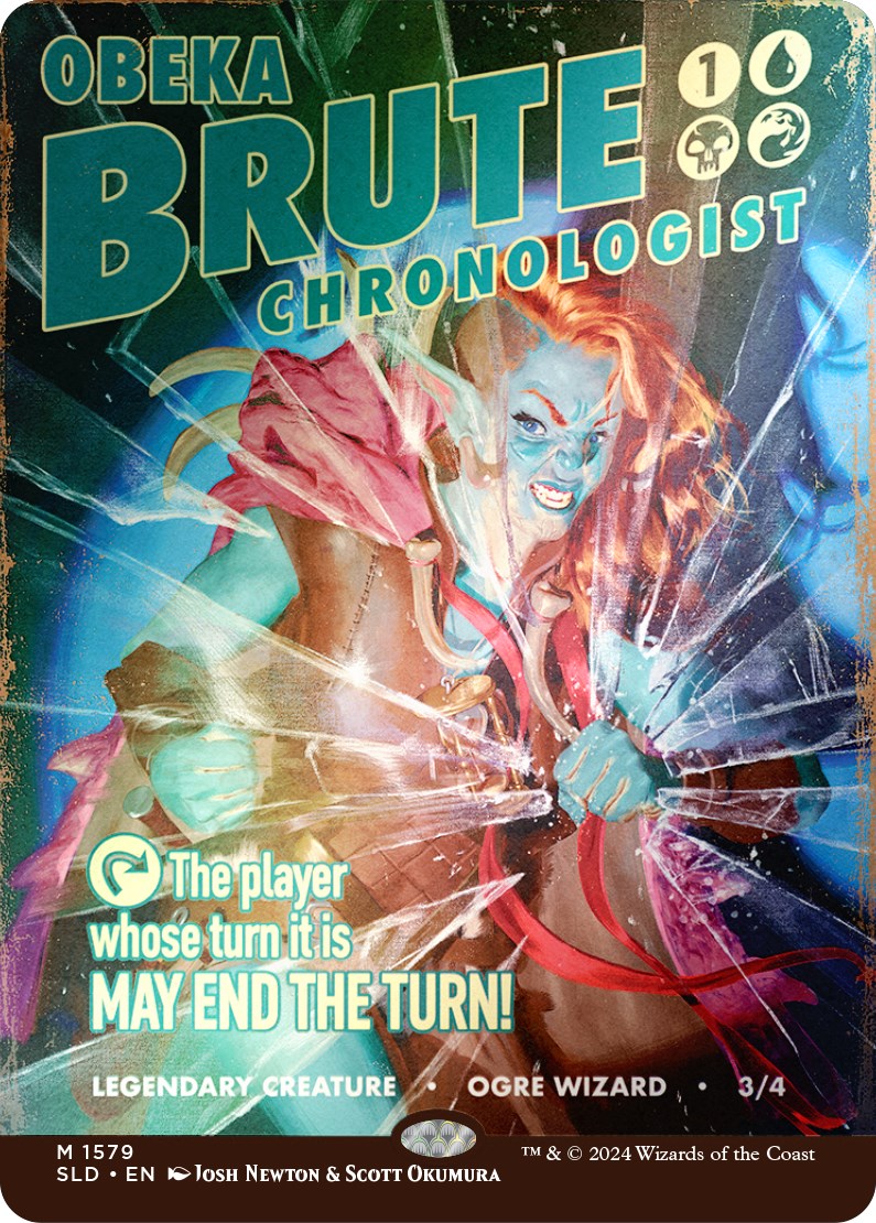 Obeka, Brute Chronologist (Rainbow Foil) [Secret Lair Drop Series] | Webway Games