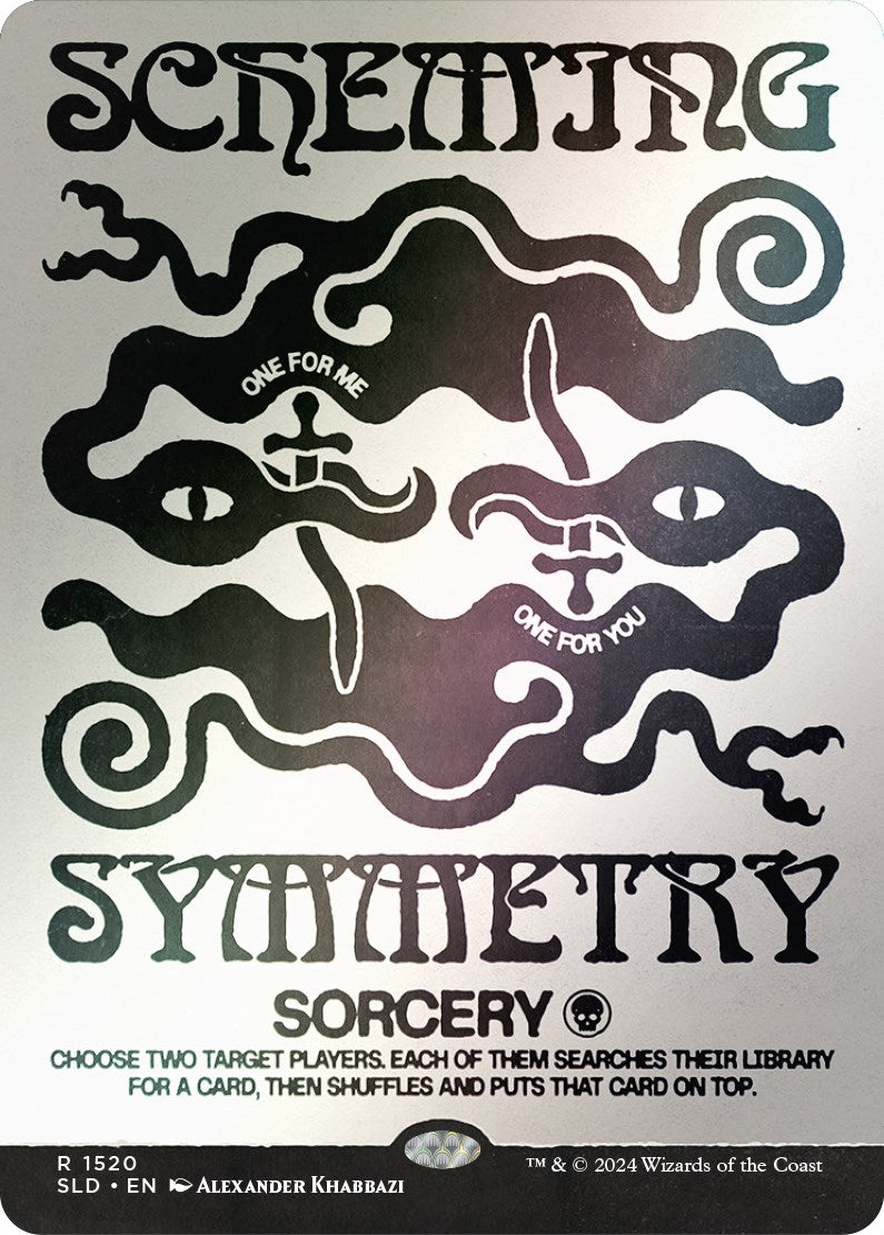 Scheming Symmetry (Rainbow Foil) [Secret Lair Drop Series] | Webway Games