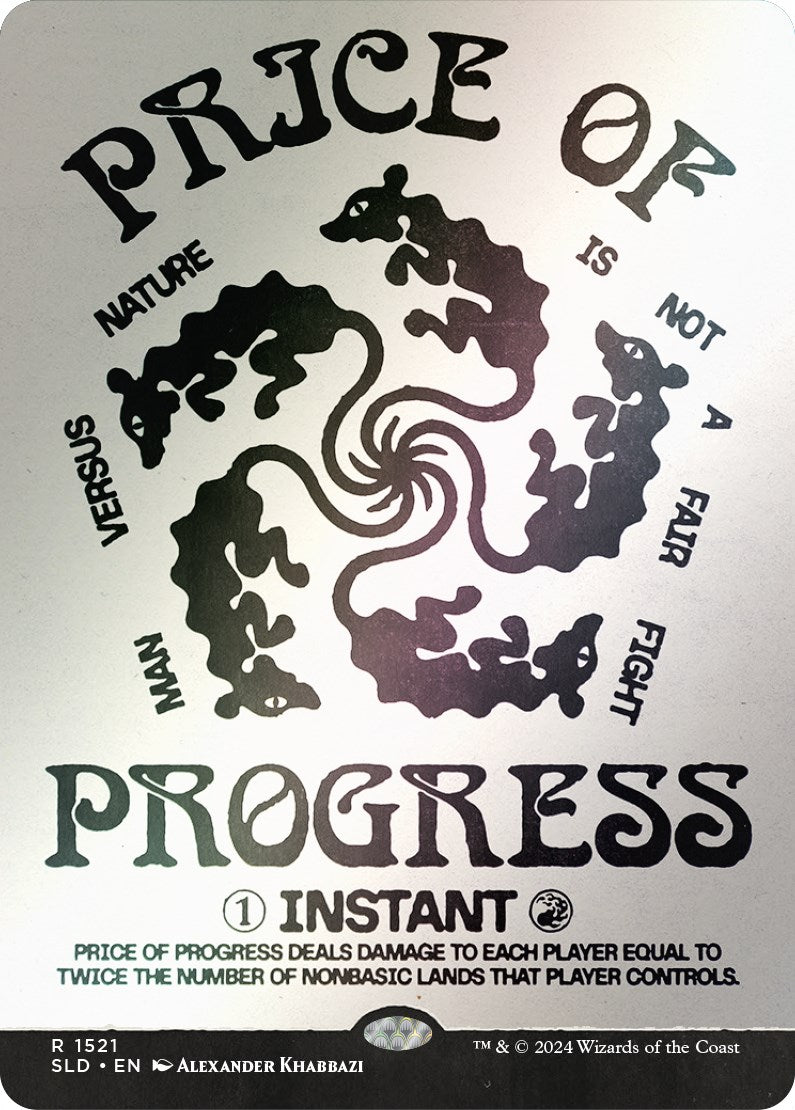 Price of Progress (Rainbow Foil) [Secret Lair Drop Series] | Webway Games