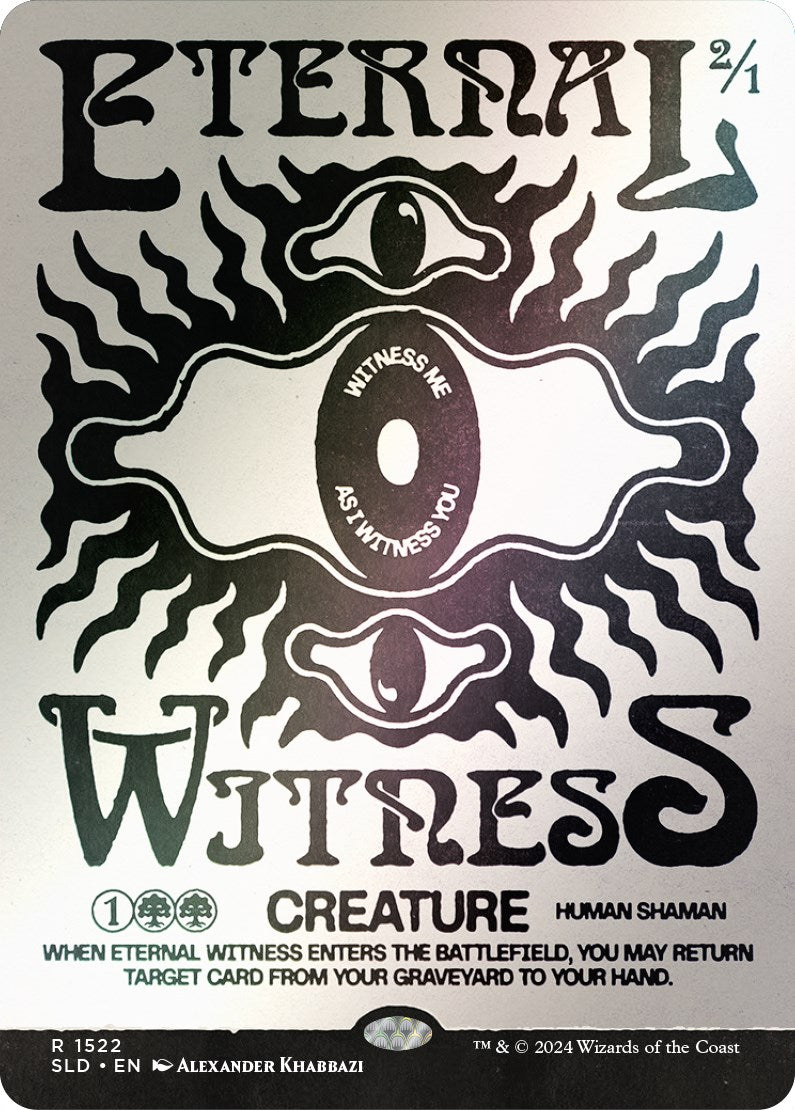 Eternal Witness (1522) (Rainbow Foil) [Secret Lair Drop Series] | Webway Games