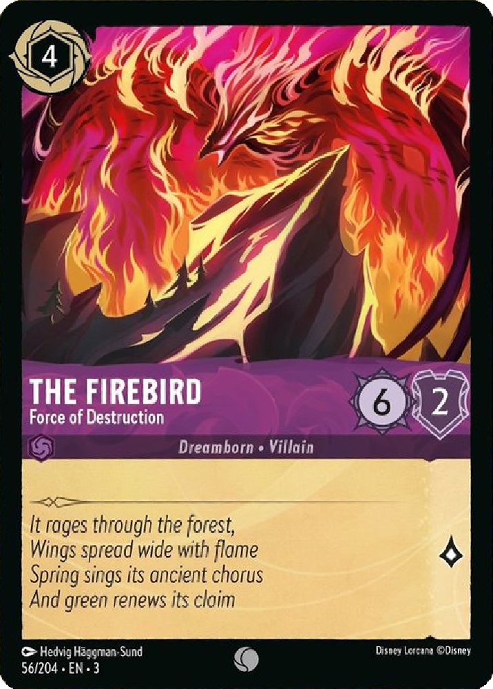 The Firebird - Force of Destruction (56/204) [Into the Inklands] | Webway Games