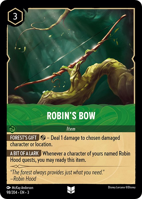 Robin's Bow (98/204) [Into the Inklands] | Webway Games