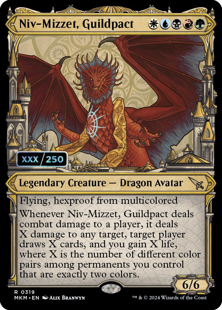 Niv-Mizzet, Guildpact (Serialized) [Murders at Karlov Manor] | Webway Games