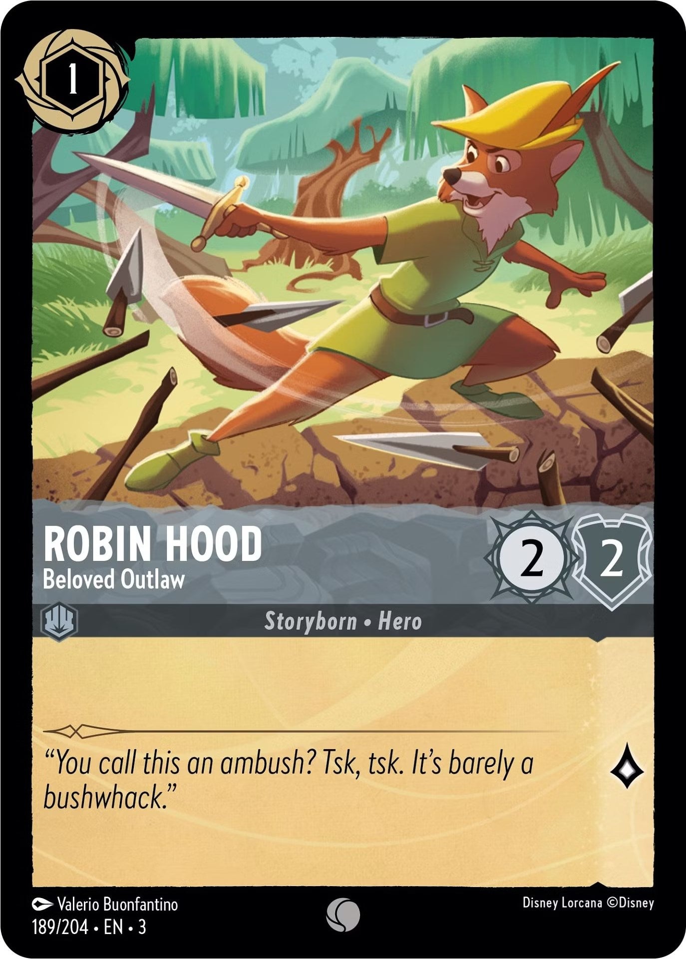 Robin Hood - Beloved Outlaw (189/204) [Into the Inklands] | Webway Games