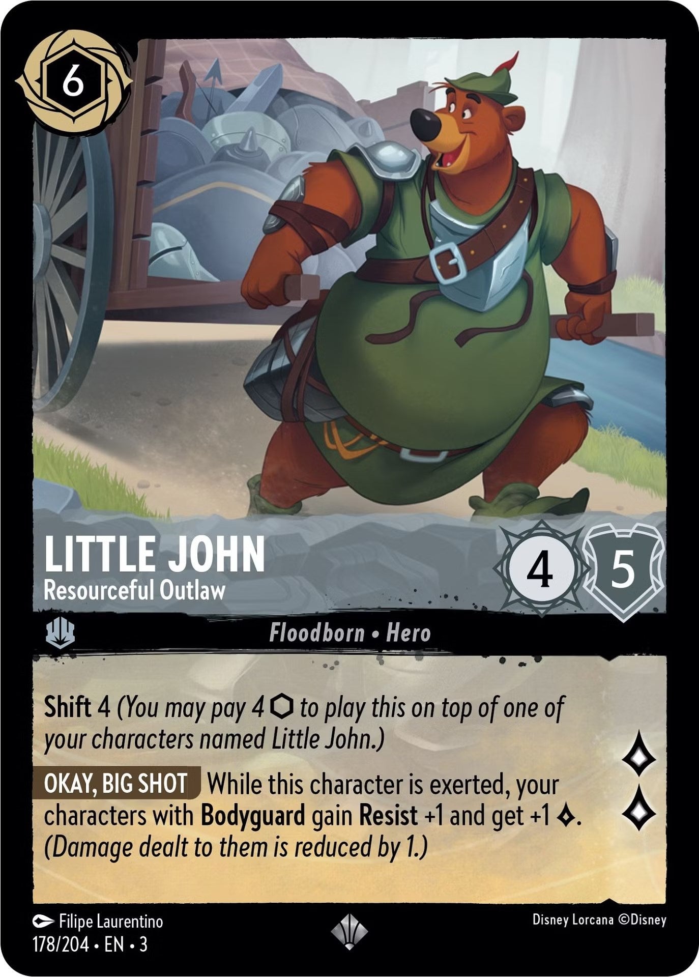 Little John - Resourceful Outlaw (178/204) [Into the Inklands] | Webway Games
