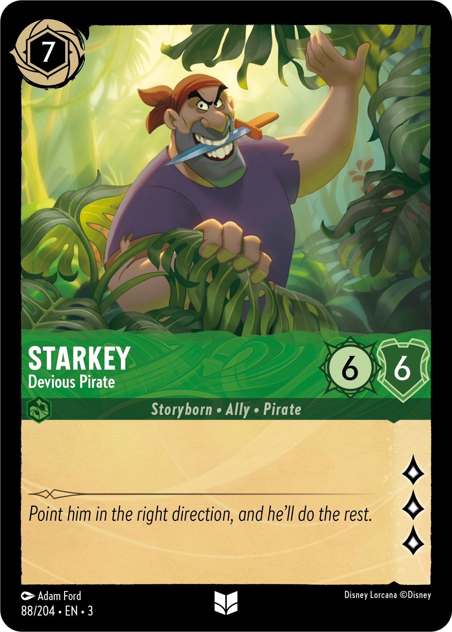 Starkey - Devious Pirate (88/204) [Into the Inklands] | Webway Games