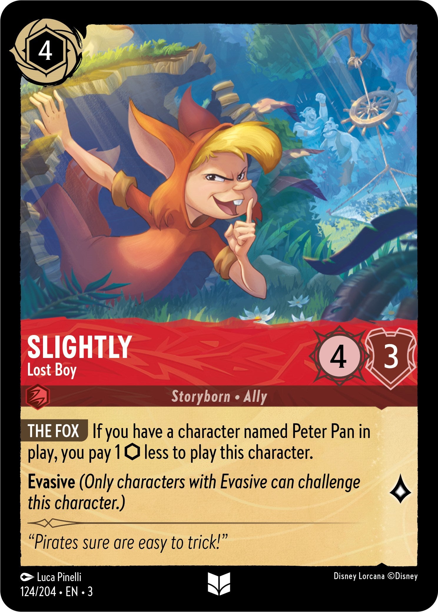 Slightly - Lost Boy (124/204) [Into the Inklands] | Webway Games