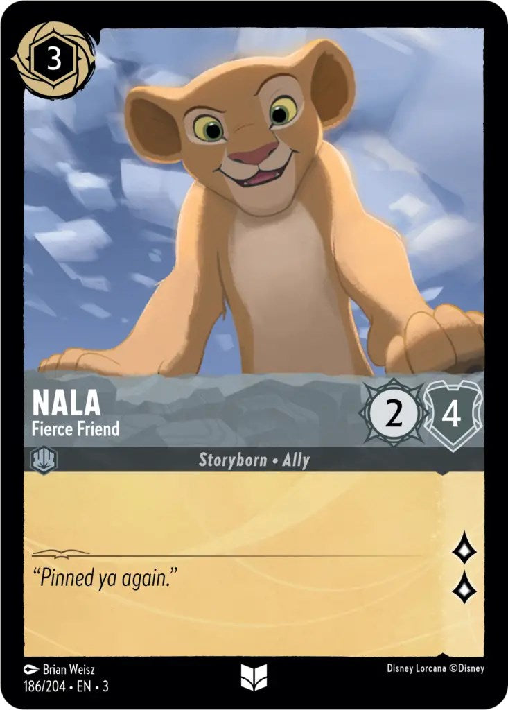 Nala - Fierce Friend (186/204) [Into the Inklands] | Webway Games