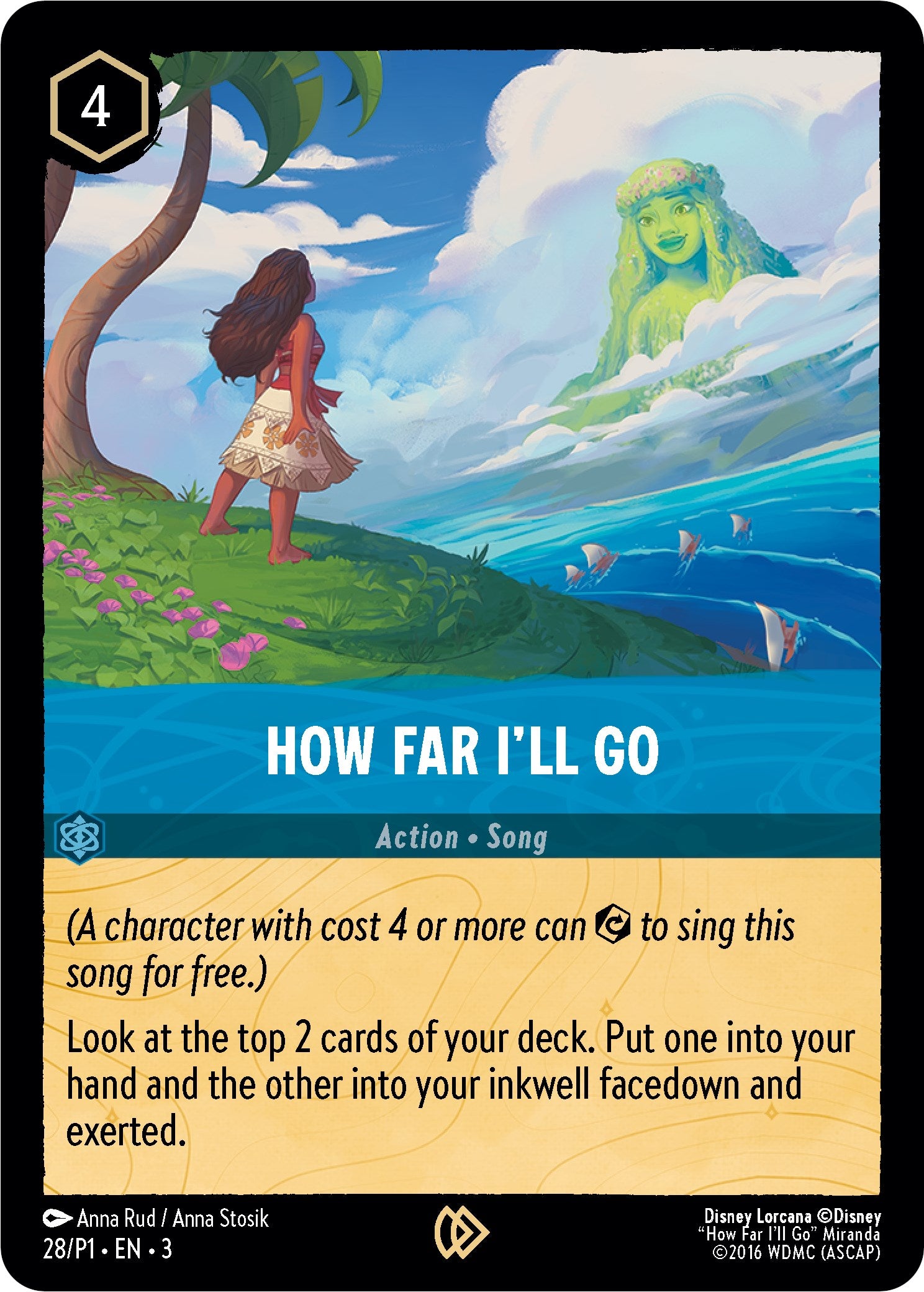 How Far I'll Go (28) [Promo Cards] | Webway Games