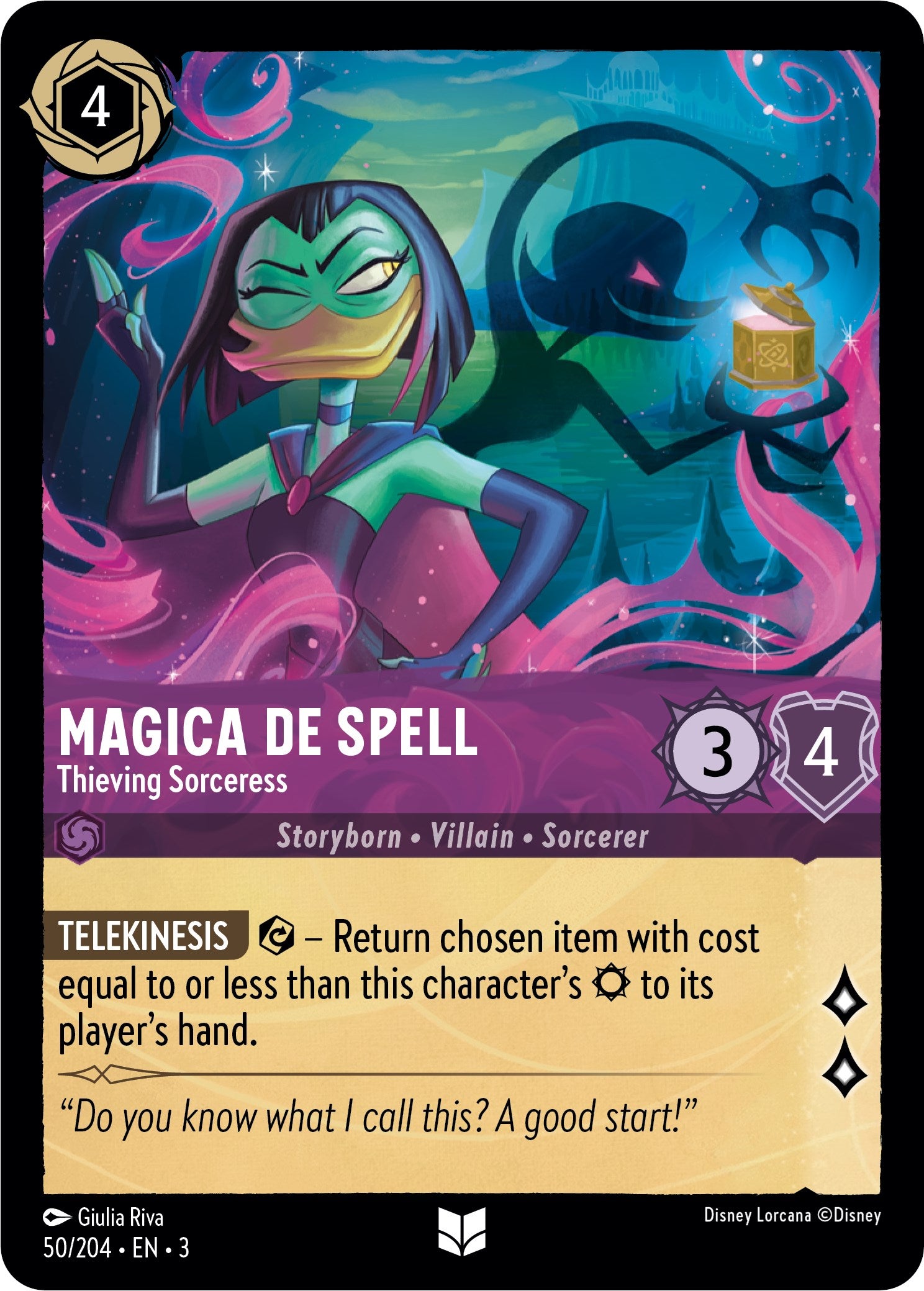 Magica De Spell - Thieving Sorceress (50/204) [Into the Inklands] | Webway Games