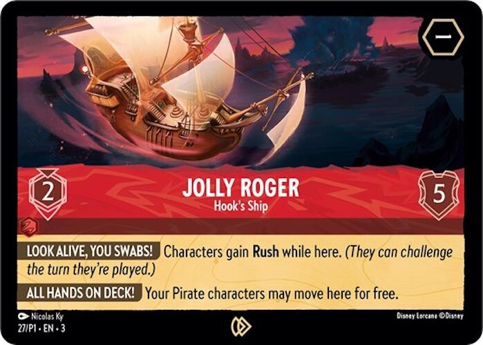 Jolly Roger - Hook's Ship (27) [Promo Cards] | Webway Games