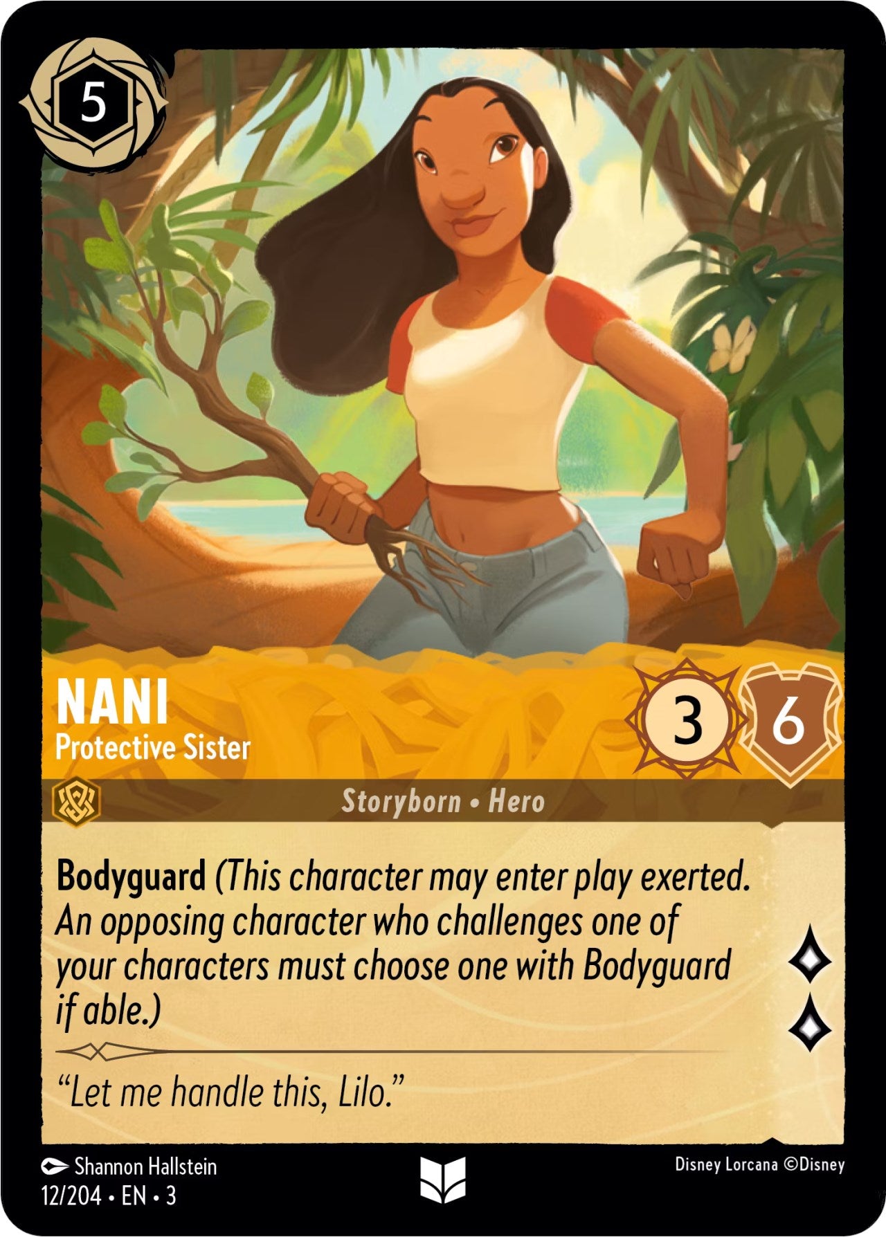 Nani - Protective Sister (12/204) [Into the Inklands] | Webway Games