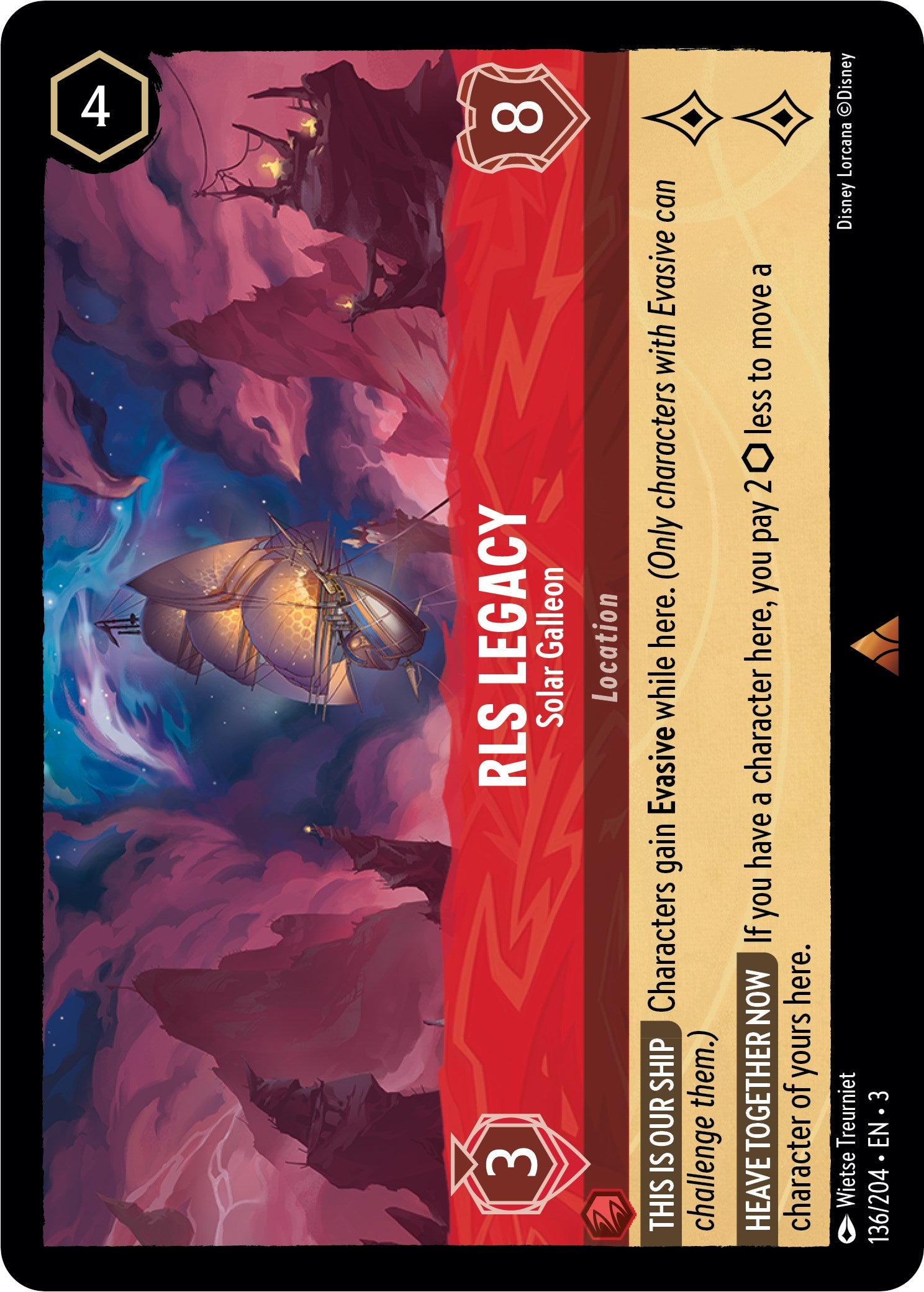 RLS Legacy - Solar Galleon (136/204) [Into the Inklands] | Webway Games