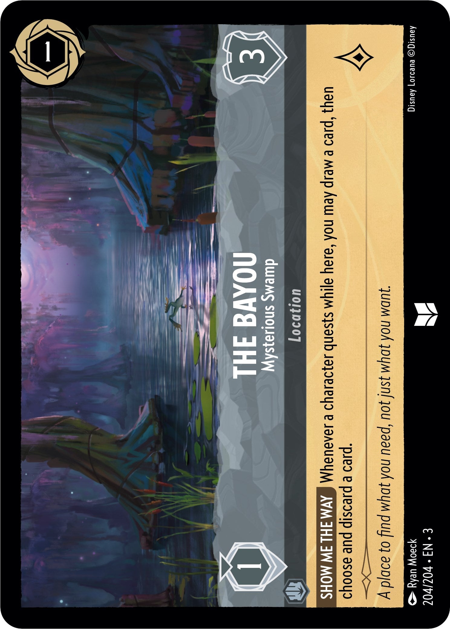The Bayou - Mysterious Swamp (204/204) [Into the Inklands] | Webway Games