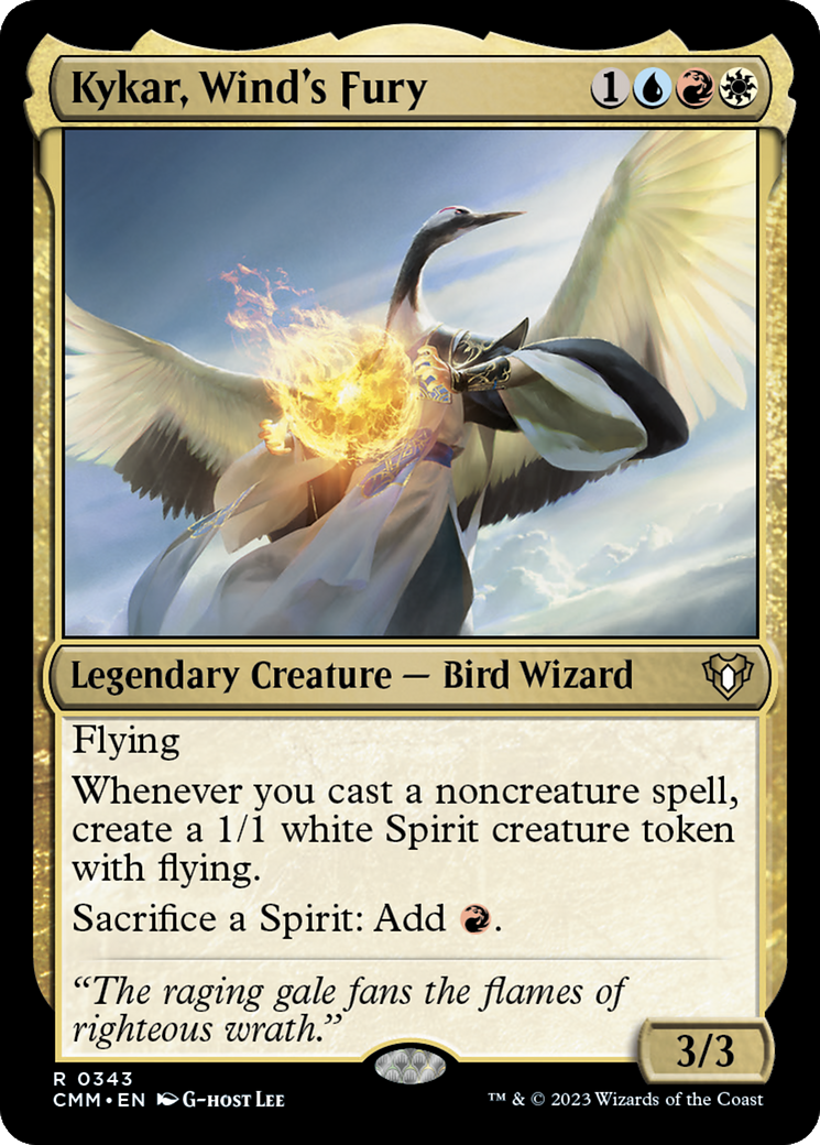Kykar, Wind's Fury [Commander Masters] | Webway Games