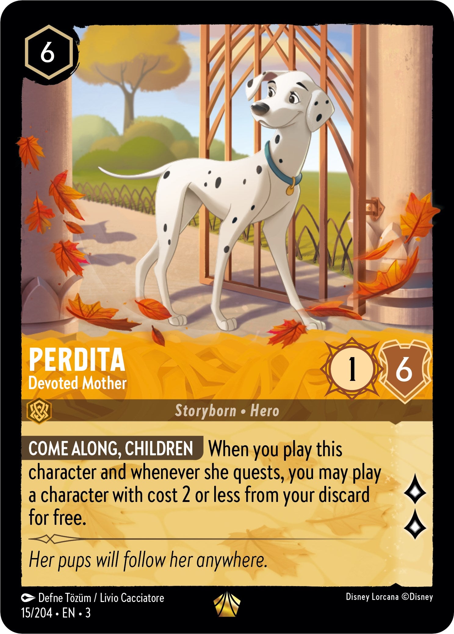 Perdita - Devoted Mother (15/204) [Into the Inklands] | Webway Games