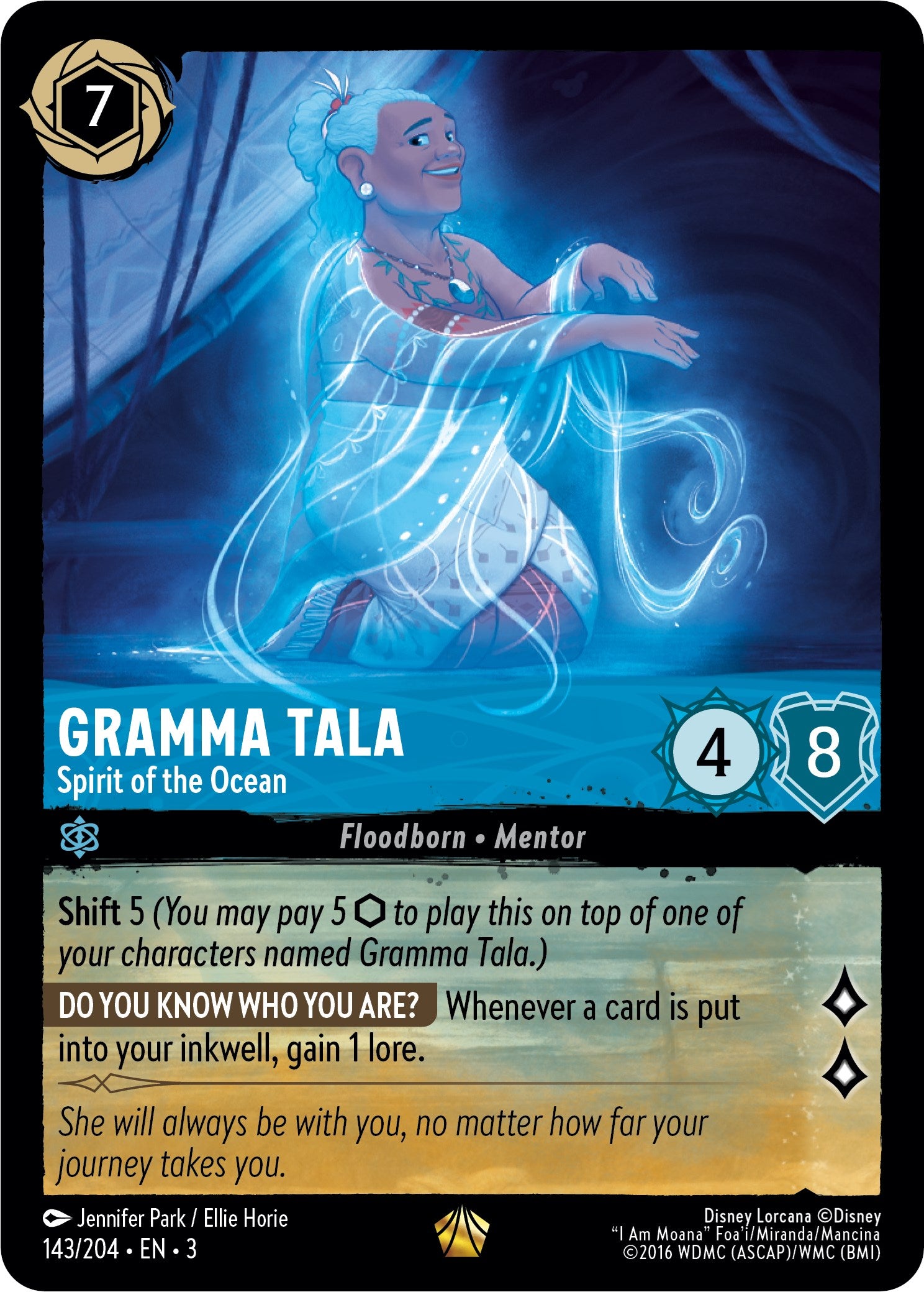 Gramma Tala - Spirit of the Ocean (143/204) [Into the Inklands] | Webway Games