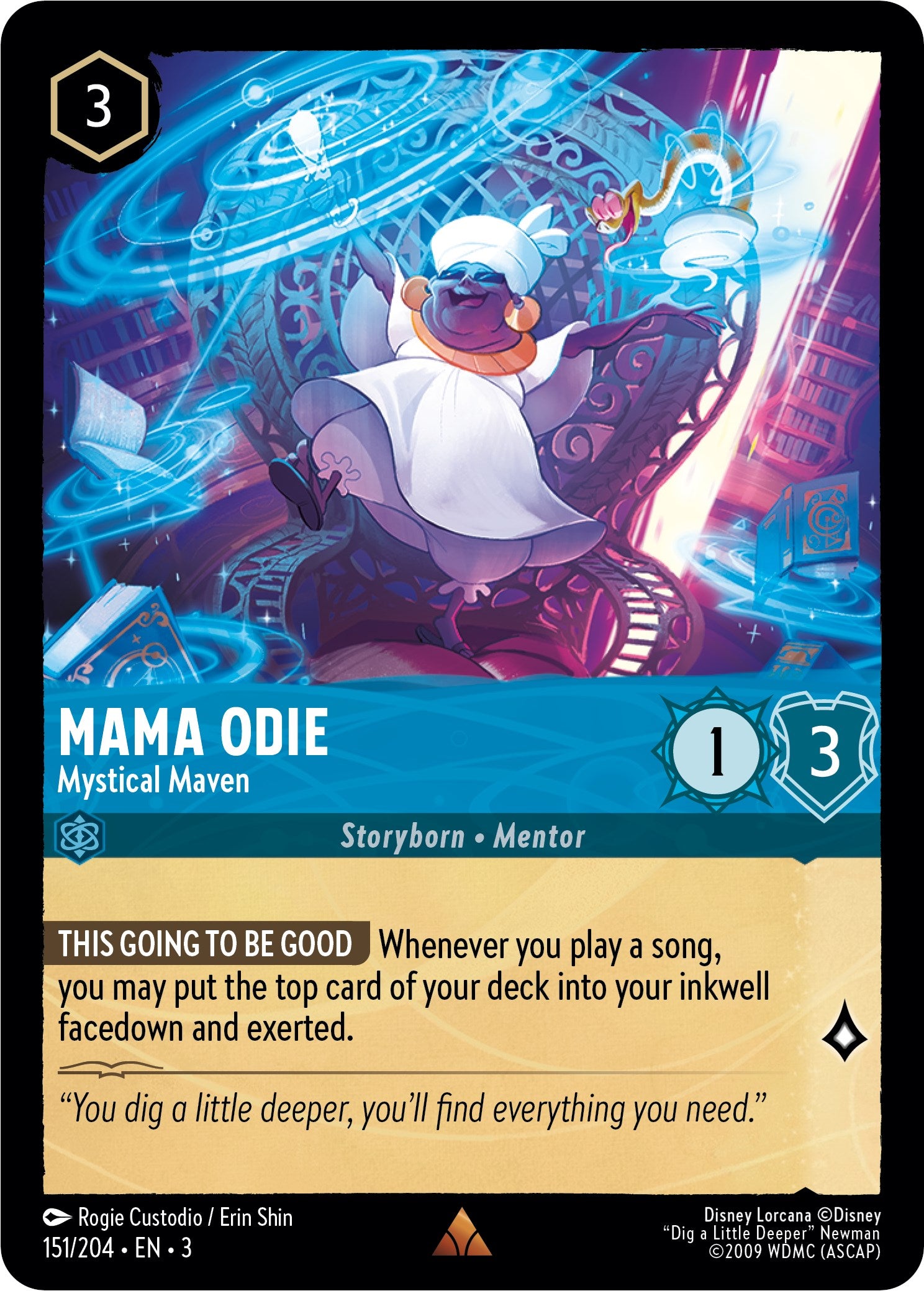 Mama Odie - Mystical Maven (151/204) [Into the Inklands] | Webway Games