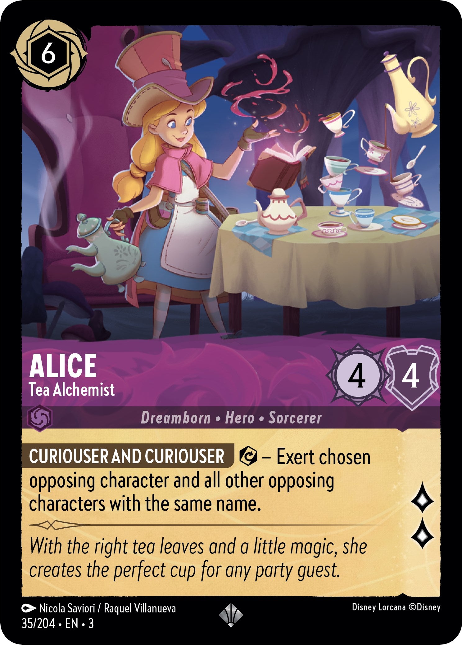 Alice - Tea Alchemist (35/204) [Into the Inklands] | Webway Games