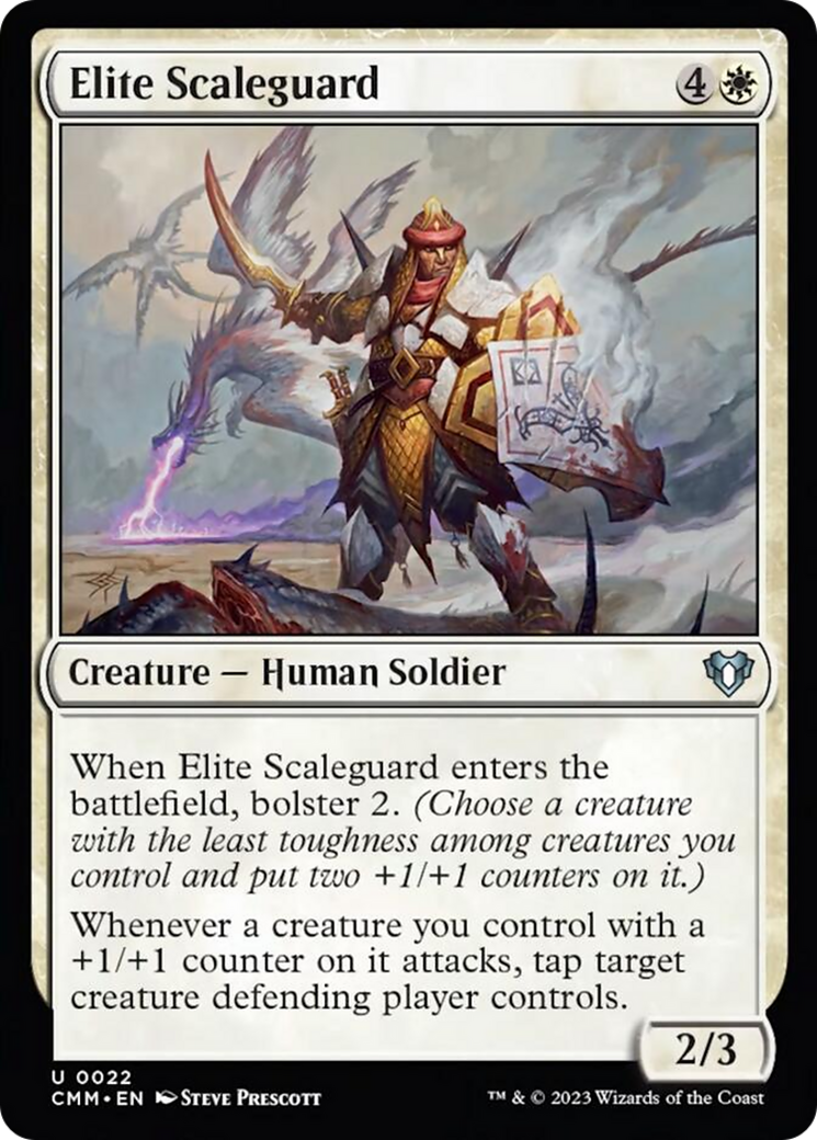 Elite Scaleguard [Commander Masters] | Webway Games